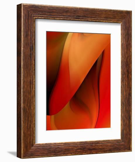 Red Wrap One-Ruth Palmer-Framed Art Print