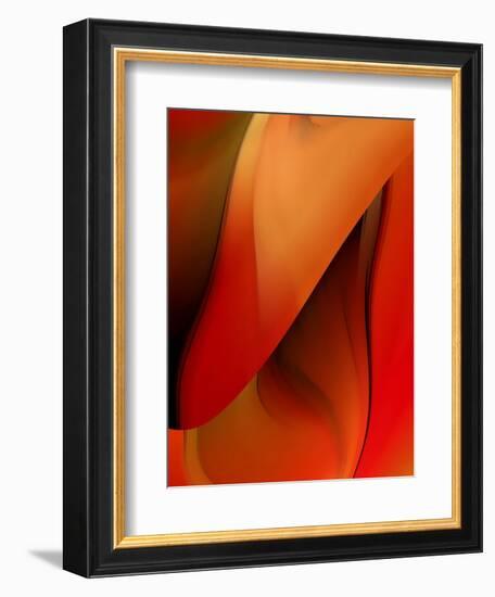 Red Wrap One-Ruth Palmer-Framed Art Print