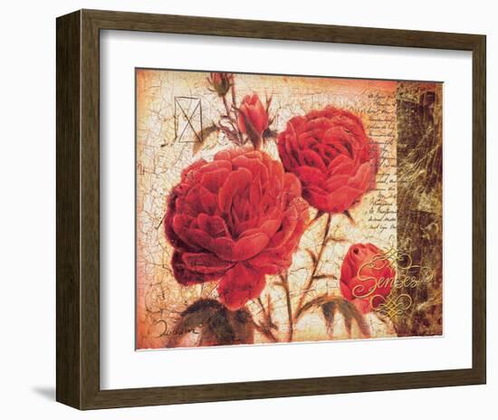 Red Yearning-Joadoor-Framed Art Print