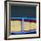 Red, Yellow and Blue Boat-Mike Burton-Framed Photographic Print