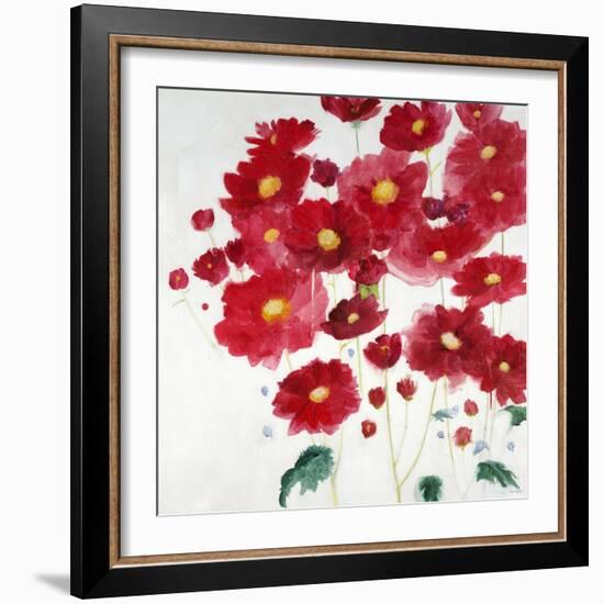 Red Zone I-Jill Martin-Framed Art Print