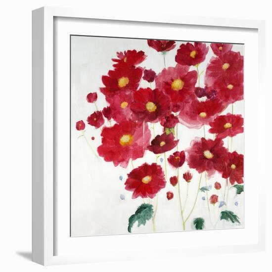 Red Zone I-Jill Martin-Framed Art Print