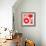 Red-Irena Orlov-Framed Art Print displayed on a wall