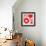 Red-Irena Orlov-Framed Art Print displayed on a wall