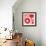 Red-Irena Orlov-Framed Art Print displayed on a wall
