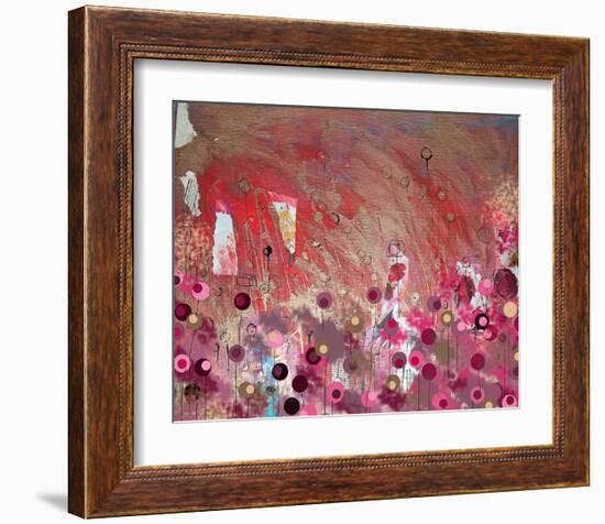 Red-Claire Westwood-Framed Art Print