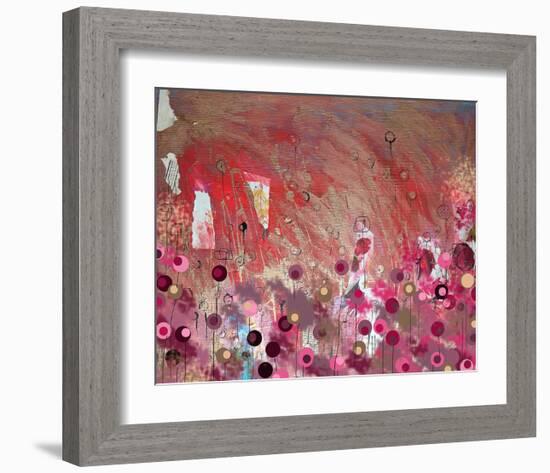 Red-Claire Westwood-Framed Art Print