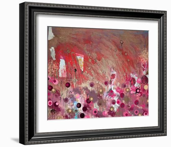Red-Claire Westwood-Framed Art Print