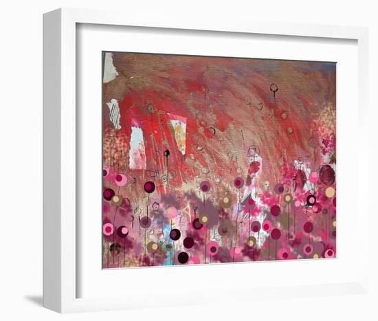 Red-Claire Westwood-Framed Art Print