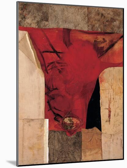 Red-Burri Alberto-Mounted Giclee Print