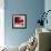 Red-Ursula Abresch-Framed Premium Photographic Print displayed on a wall