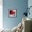 Red-Ursula Abresch-Framed Premium Photographic Print displayed on a wall