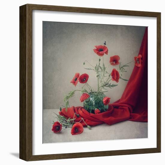 Red-Dimitar Lazarov-Framed Photographic Print