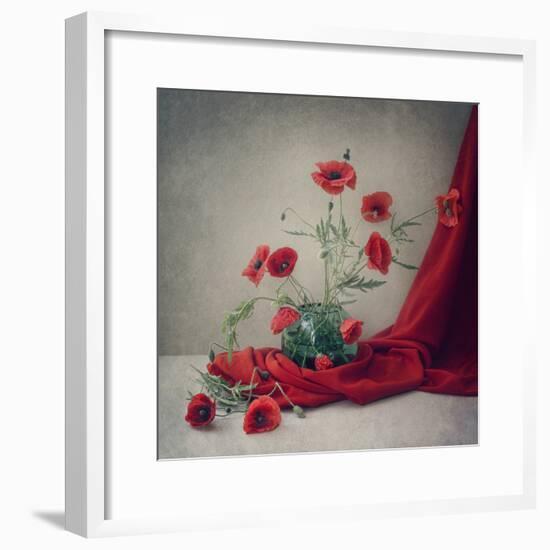 Red-Dimitar Lazarov-Framed Photographic Print