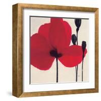 Red-Ivo-Framed Art Print