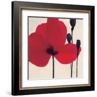 Red-Ivo-Framed Art Print