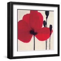 Red-Ivo-Framed Art Print