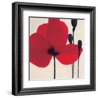 Red-Ivo-Framed Art Print
