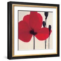 Red-Ivo-Framed Art Print