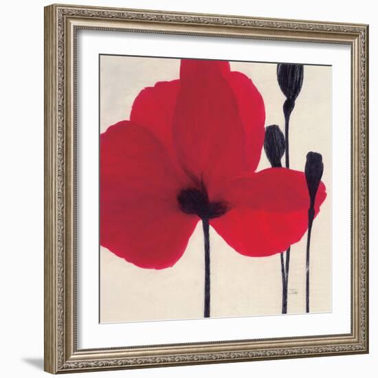 Red-Ivo-Framed Art Print