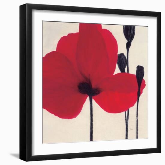 Red-Ivo-Framed Art Print