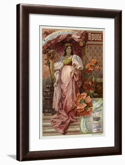 Red-null-Framed Giclee Print