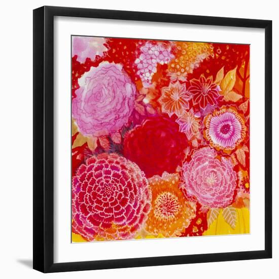 Red-Oxana Zaiko-Framed Giclee Print