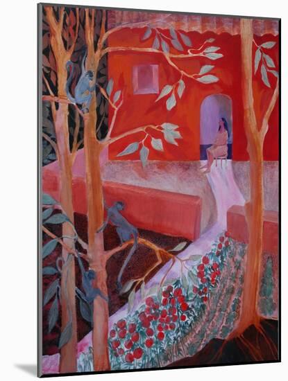 Red-Mary Kuper-Mounted Giclee Print