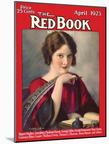 Redbook, April 1923-null-Mounted Art Print