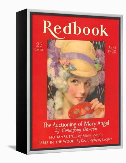 Redbook, April 1930-null-Framed Stretched Canvas