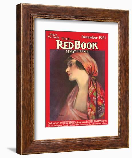 Redbook, December 1921-null-Framed Art Print