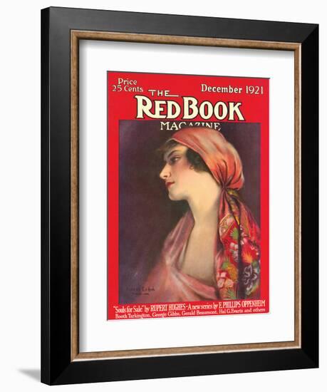 Redbook, December 1921-null-Framed Art Print