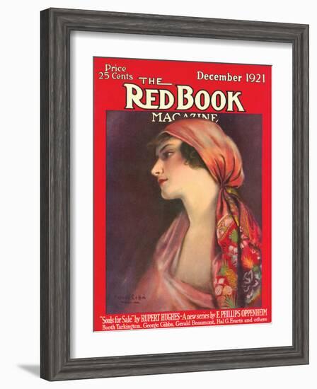 Redbook, December 1921-null-Framed Art Print