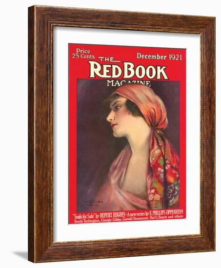 Redbook, December 1921-null-Framed Art Print