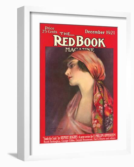 Redbook, December 1921-null-Framed Art Print