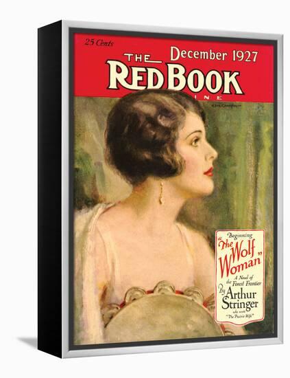 Redbook, December 1927-null-Framed Stretched Canvas