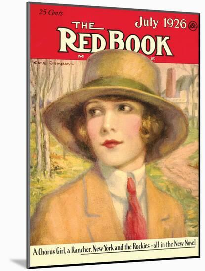 Redbook, July 1926-null-Mounted Art Print