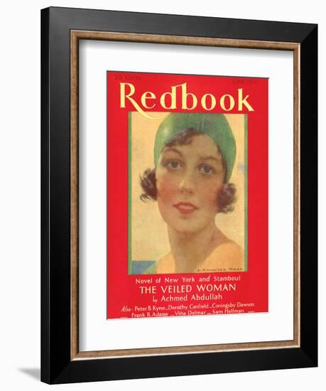 Redbook, June 1930-null-Framed Art Print