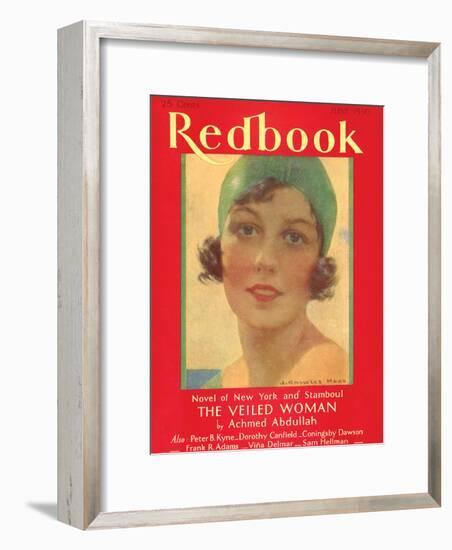 Redbook, June 1930-null-Framed Art Print
