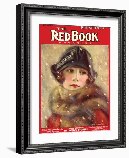 Redbook, March 1925-null-Framed Art Print