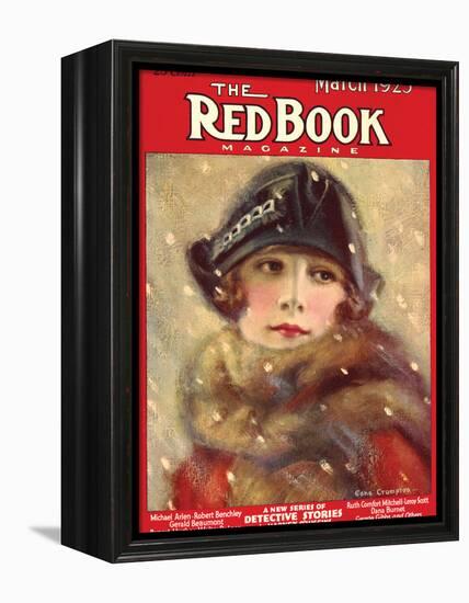 Redbook, March 1925-null-Framed Stretched Canvas