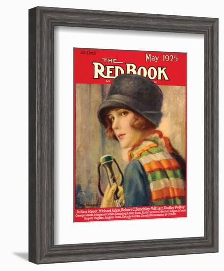 Redbook, May 1925-null-Framed Art Print