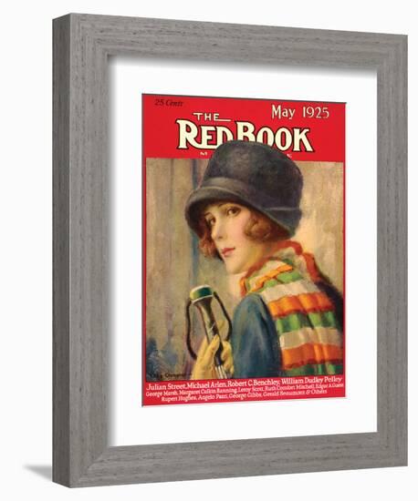 Redbook, May 1925-null-Framed Art Print