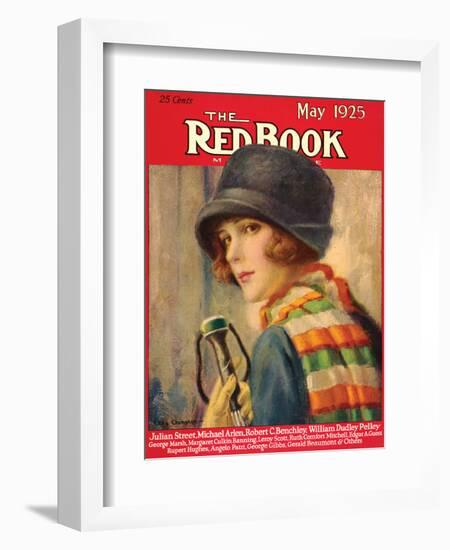 Redbook, May 1925-null-Framed Art Print