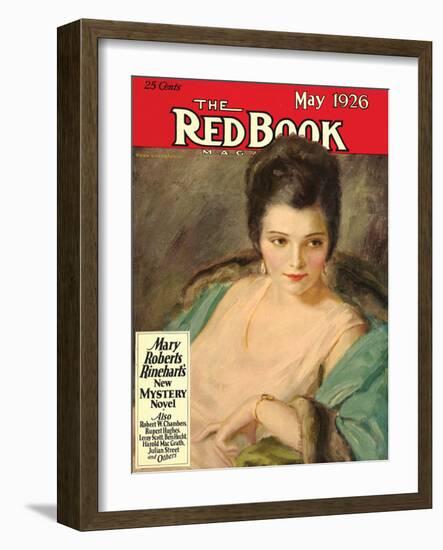 Redbook, May 1926-null-Framed Art Print