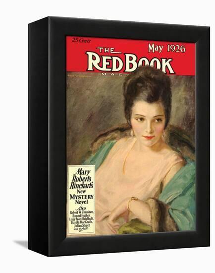 Redbook, May 1926-null-Framed Stretched Canvas