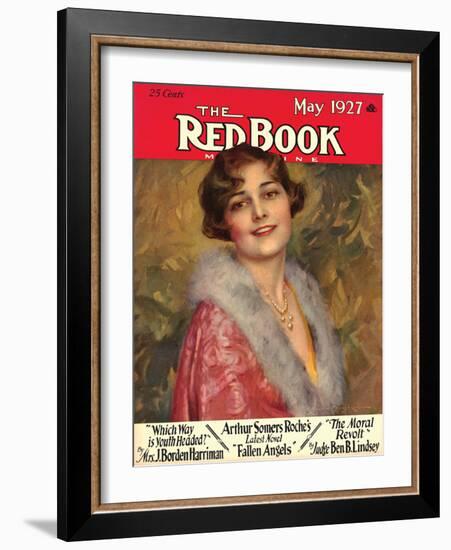 Redbook, May 1927-null-Framed Art Print