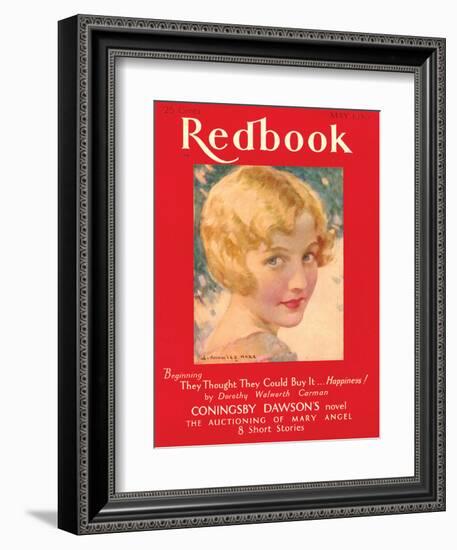 Redbook, May 1930-null-Framed Art Print