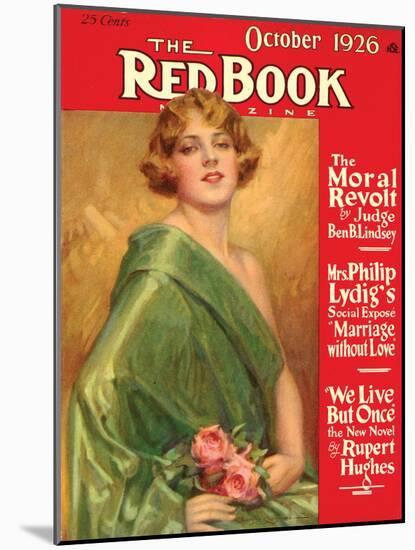 Redbook, October 1926-null-Mounted Art Print