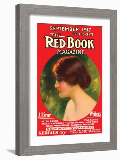 Redbook, September 1917-null-Framed Art Print